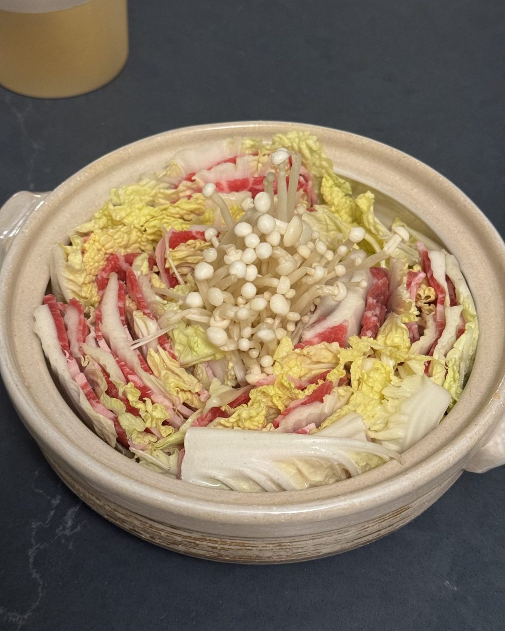 Napa Cabbage and Pork Belly Hot Pot · Mille-Feuille&nbsp;Nabe